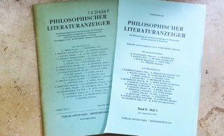 Philosophischer Literaturanzeiger PhLA