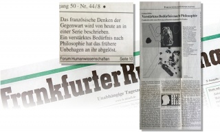 Forum Humanwissenschaften, FR Frankfurter Rundschau